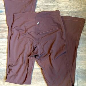 lululemon athletica Brown High-Rise Leggings
